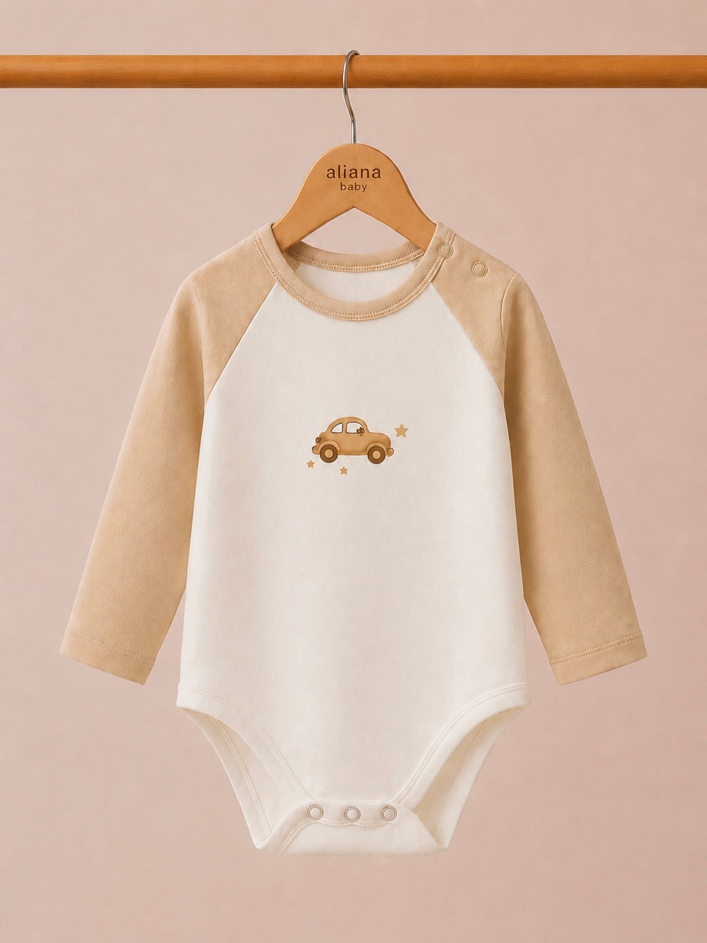 Travel Tots 2'li Organik Pamuk Bebek Body Seti