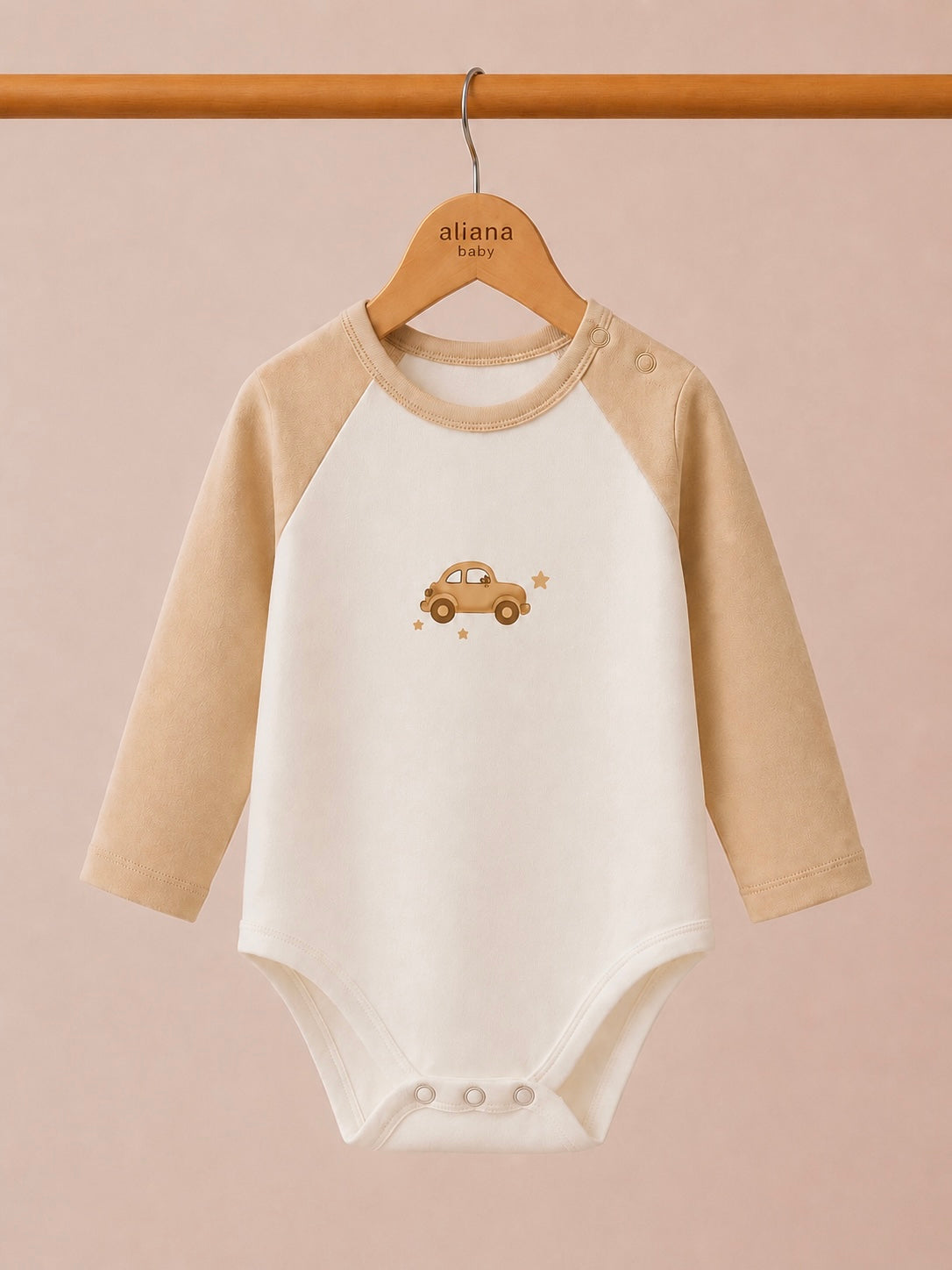 Travel Tots 2'li Organik Pamuk Bebek Body Seti