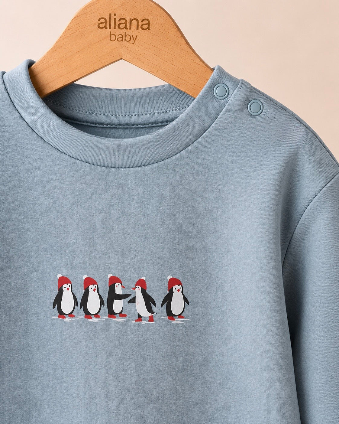 Mini Penguin %100 Organik Pamuk Takım