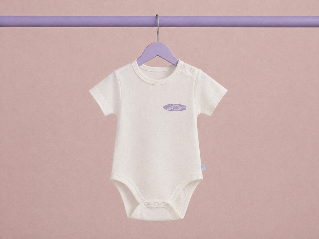 Little Surfers 3'lü Organik Pamuk Bebek Body Seti