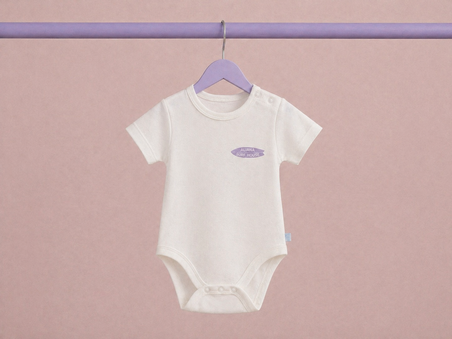 Little Surfers 3'lü Organik Pamuk Bebek Body Seti