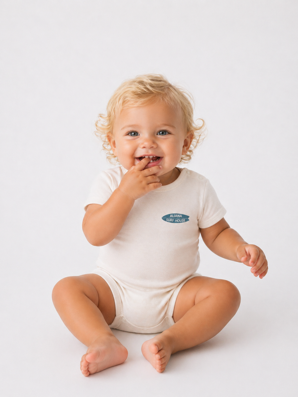 Little Surfers 3'lü Organik Pamuk Bebek Body Seti