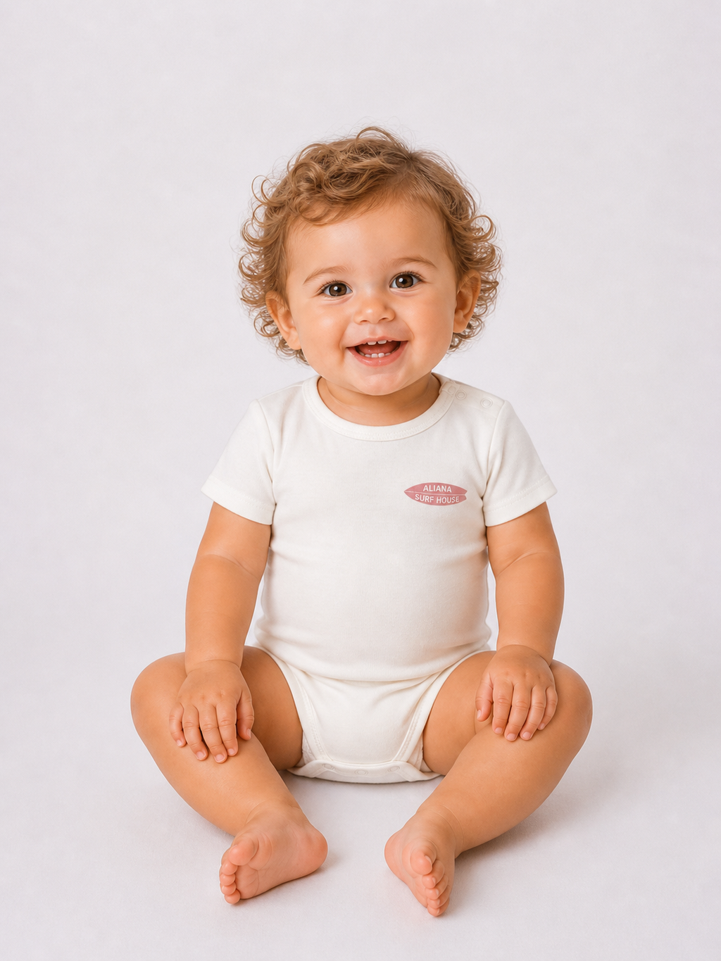 Little Surfers 3'lü Organik Pamuk Bebek Body Seti