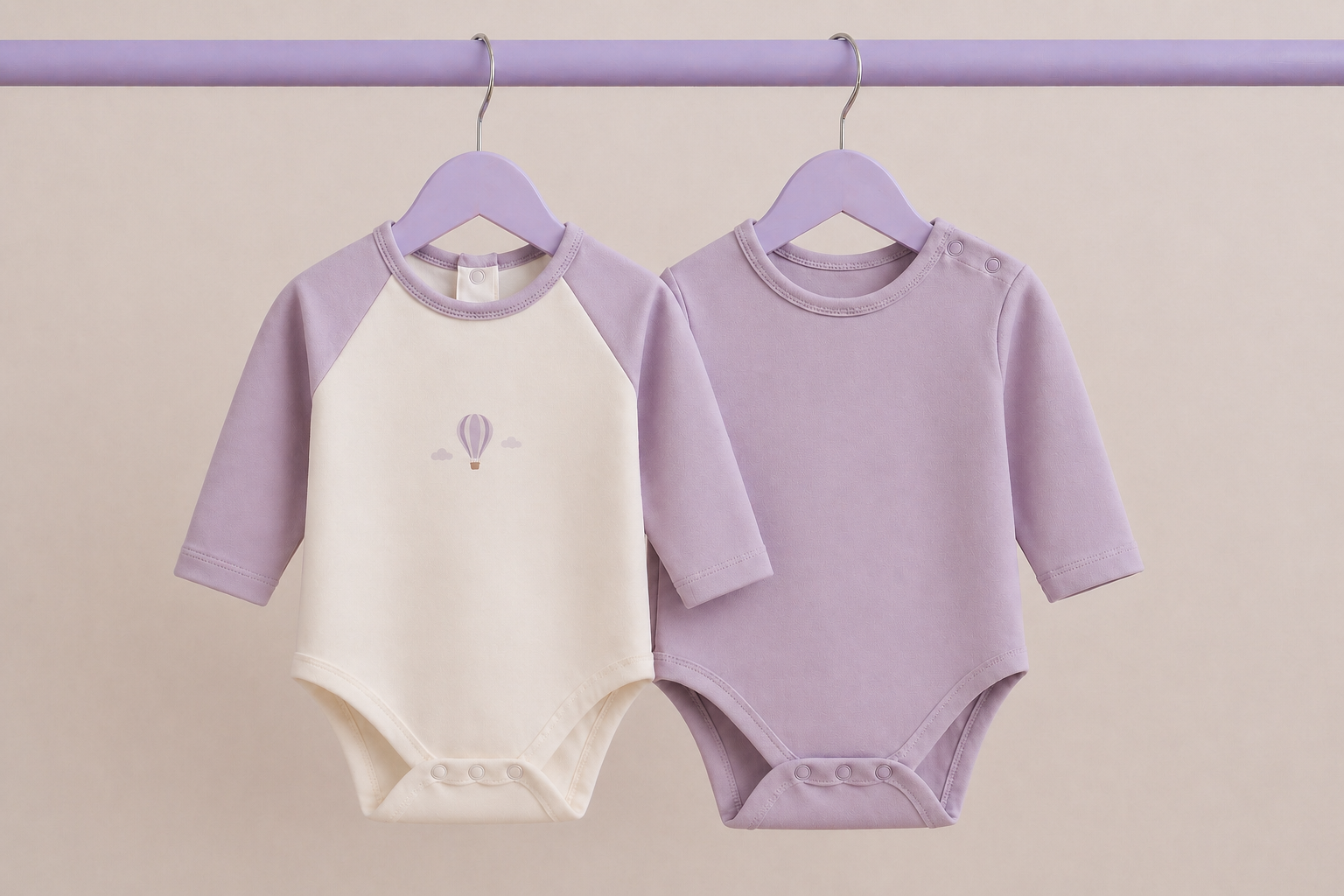 Travel Tots 2'li Organik Pamuk Bebek Body Seti