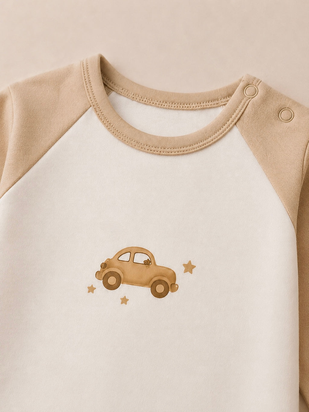 Travel Tots 2'li Organik Pamuk Bebek Body Seti