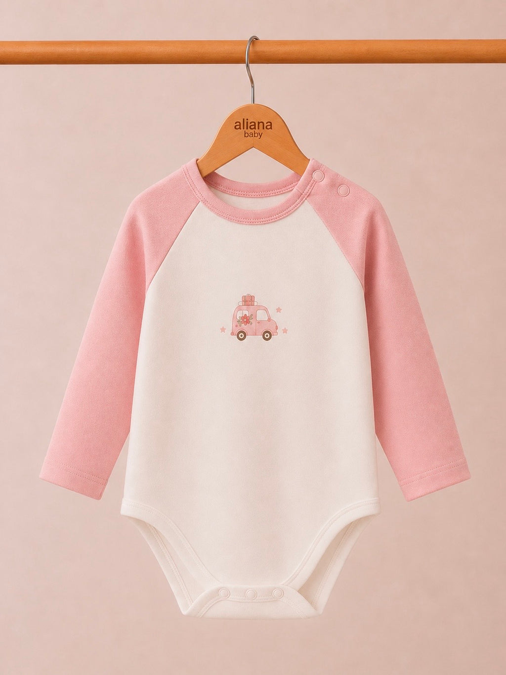 Travel Tots 2'li Organik Pamuk Bebek Body Seti