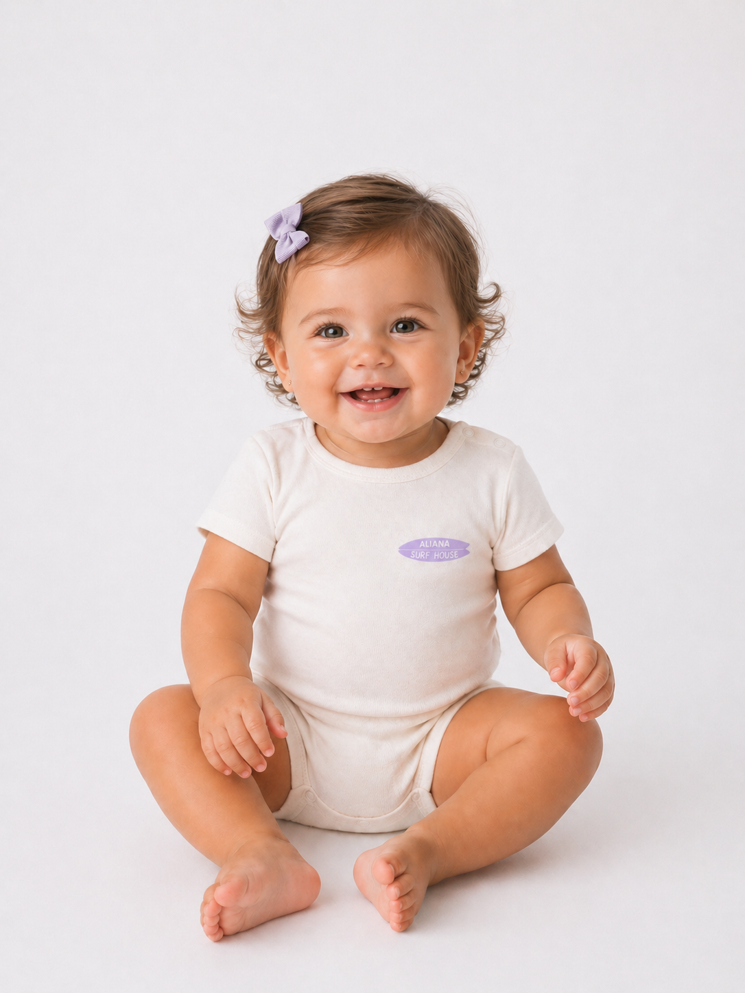 Little Surfers 3'lü Organik Pamuk Bebek Body Seti