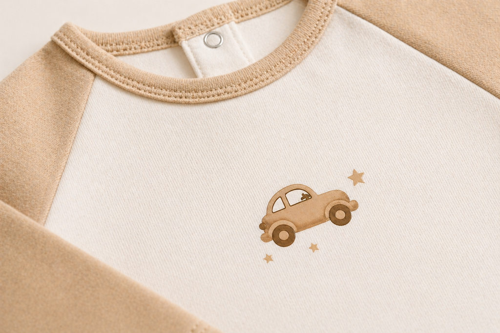 Travel Tots 2'li Organik Pamuk Bebek Body Seti