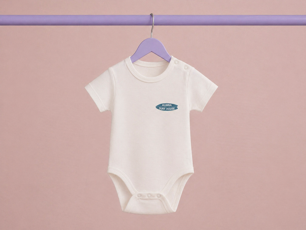 Little Surfers 3'lü Organik Pamuk Bebek Body Seti