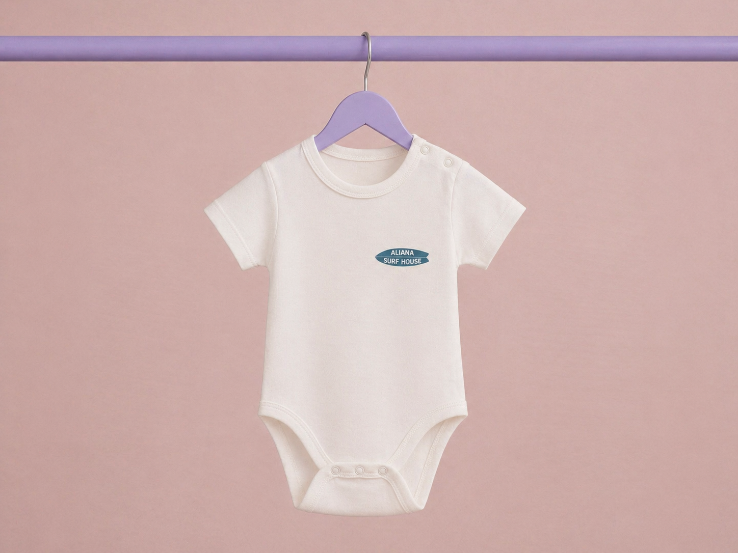 Little Surfers 3'lü Organik Pamuk Bebek Body Seti