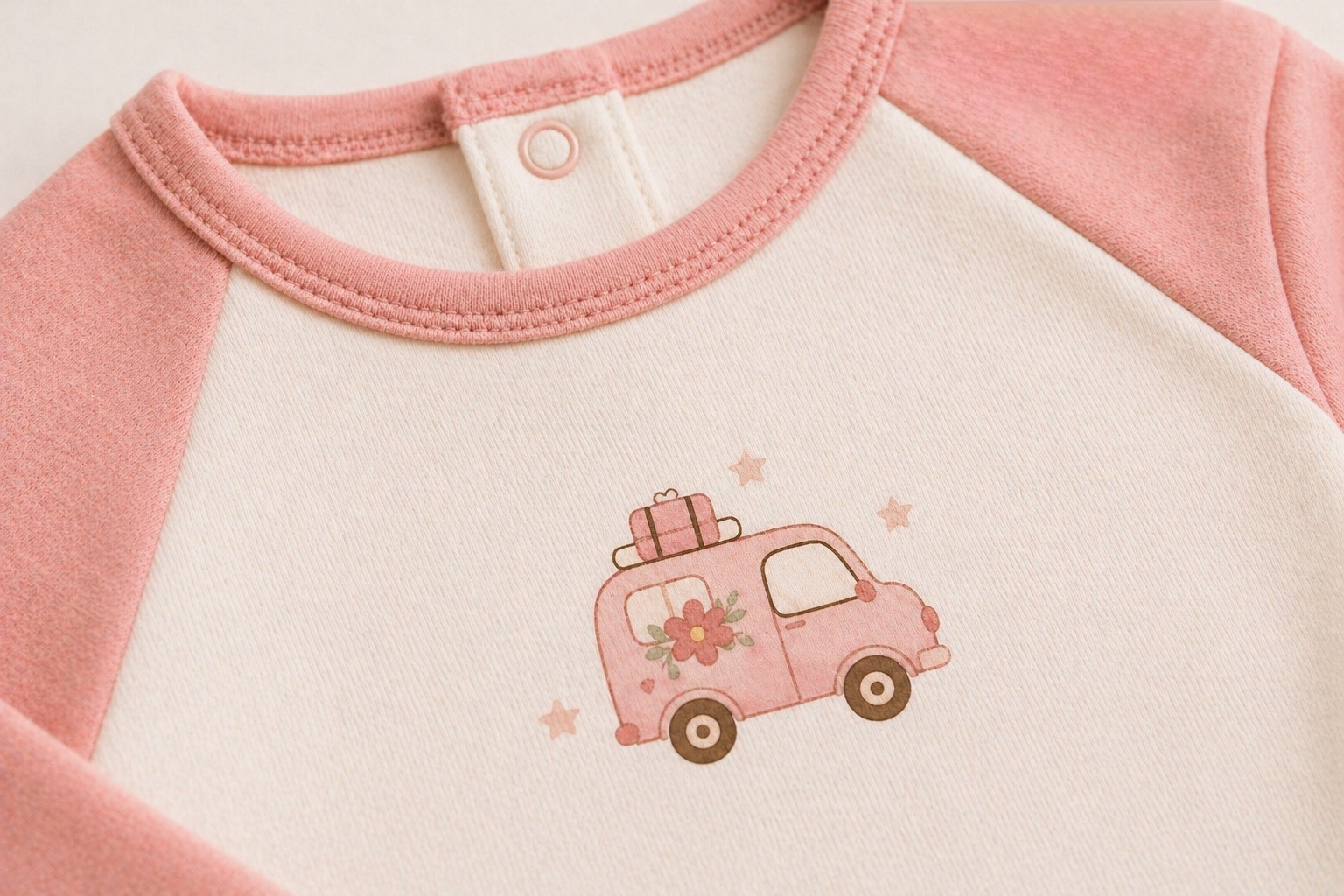 Travel Tots 2'li Organik Pamuk Bebek Body Seti