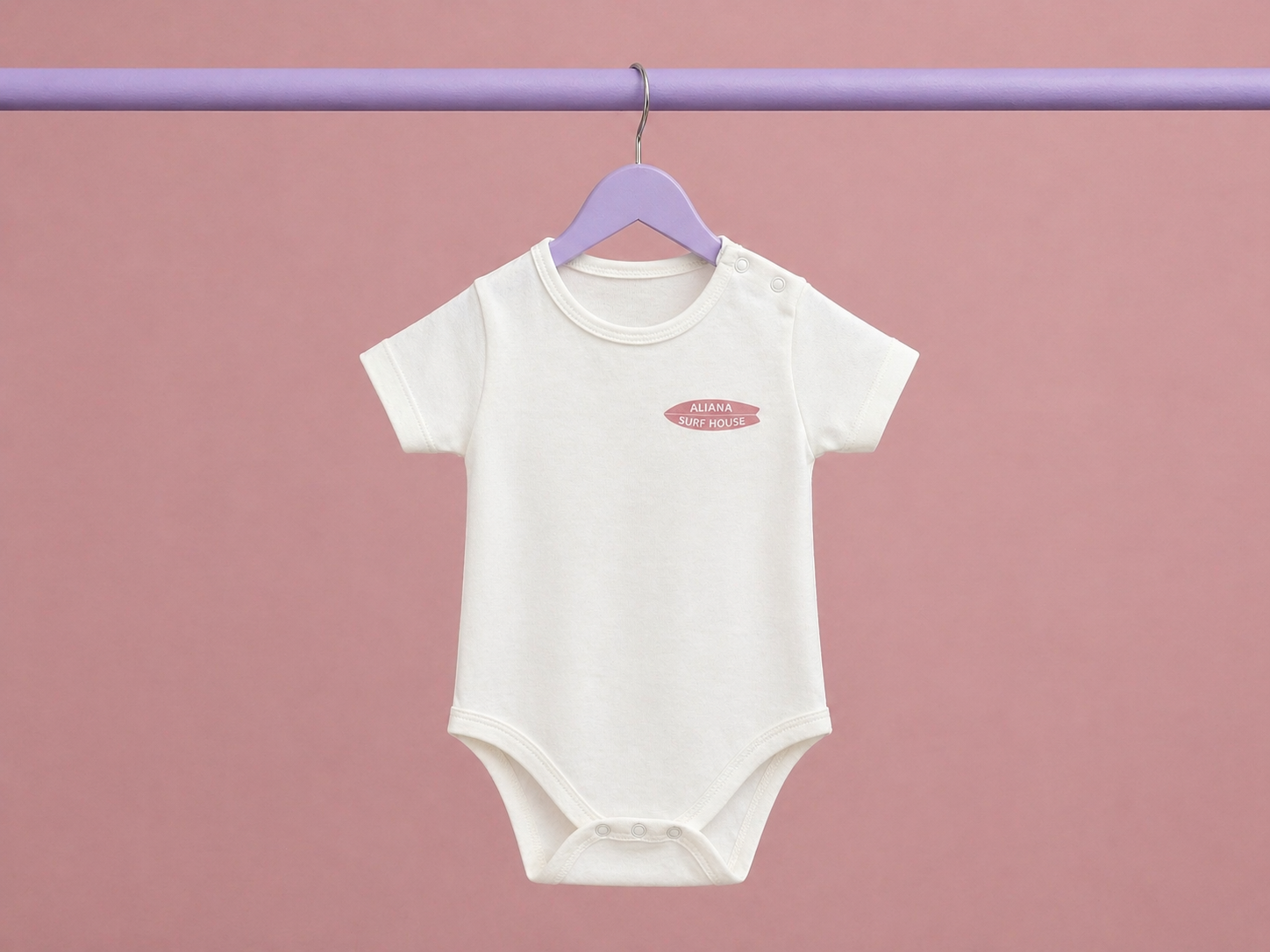 Little Surfers 3'lü Organik Pamuk Bebek Body Seti