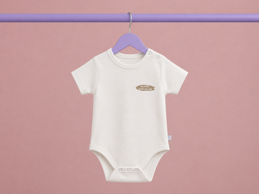 Little Surfers 3'lü Organik Pamuk Bebek Body Seti