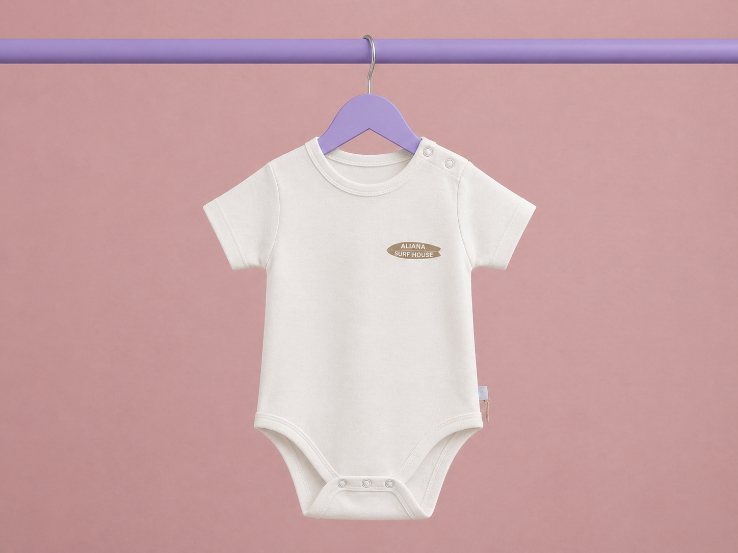 Little Surfers 3'lü Organik Pamuk Bebek Body Seti